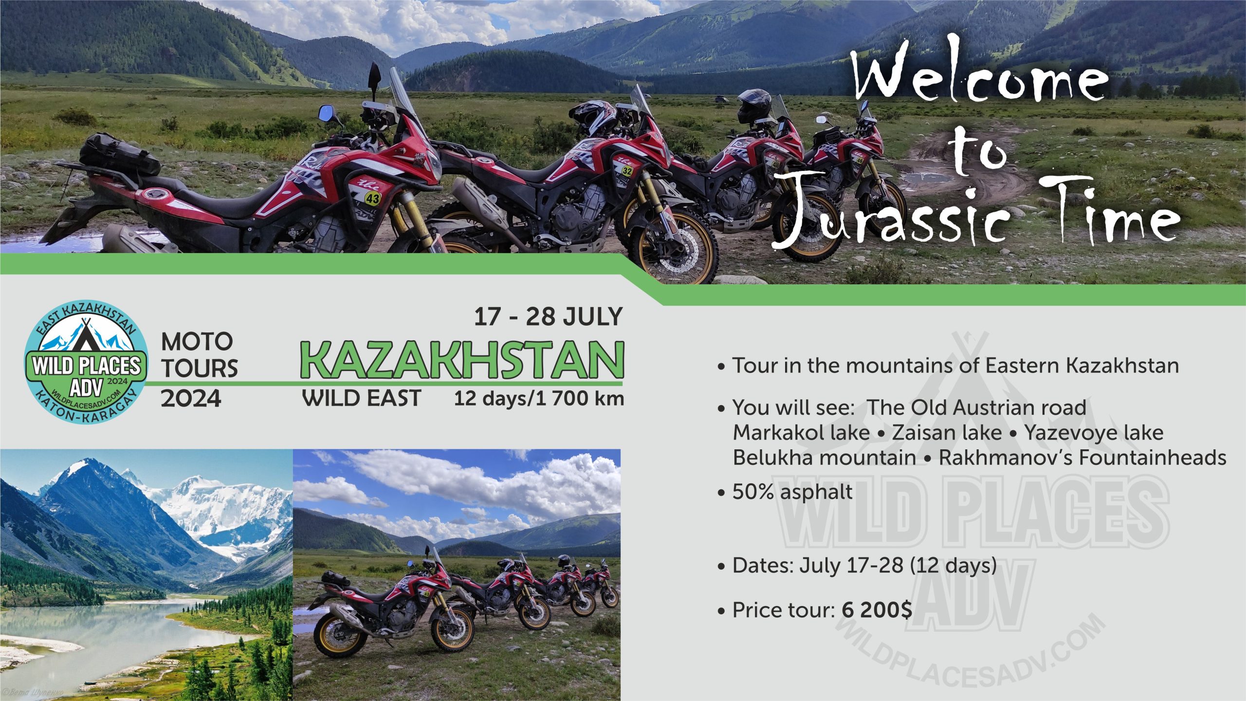 Motorcycle tours EAST Kazakhstan WildPlaces Asia